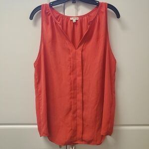 Lily White Watermelon Top Sz Large Made in USA!